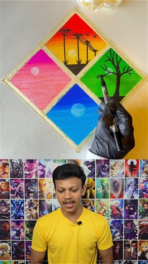 Easy Painting with DOMS Brush Pen 🎨