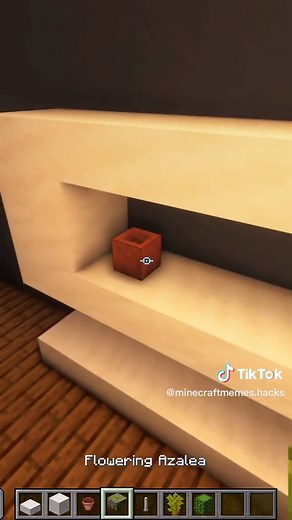 Minecraft Modern Shelf Design Ideas