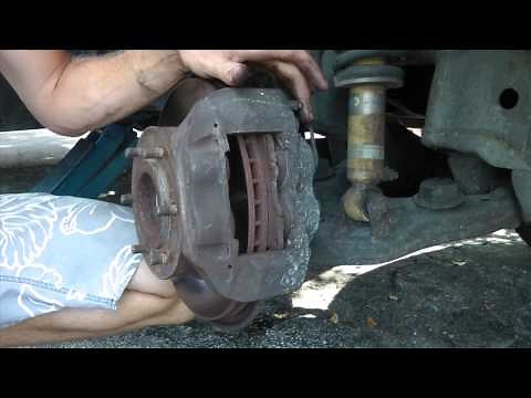 1998-2002 Toyota 4 runner,t100,tacoma DIY Front Brake Pads Replacement