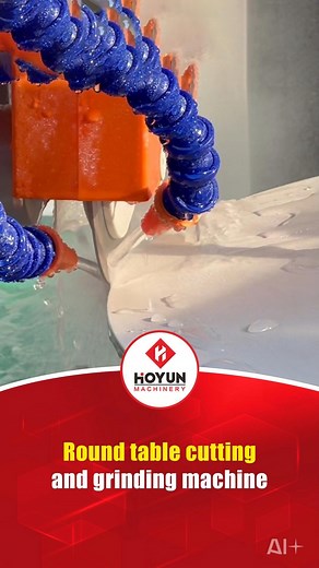 37K views · 500 reactions | Hello, this is Davis from HOYUN machinery. Our new Round Table Cutting & Grinding Machine is perfect for batch cutting and polishing stone tabletops like marble dining tables and granite coffee tables — all in one step. Fast. Precise. Efficient #RoundTableMachine #MarbleDiningTable #StoneCuttingMachine #EdgePolishing #GraniteTabletop #HOYUNmachinery | Davis Stone Machinery | Facebook