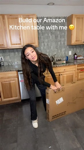 Build Our Amazon Kitchen Table Together — Easy Assembly
