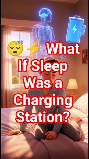 😴⚡ What If Sleep Was a Charging Station?