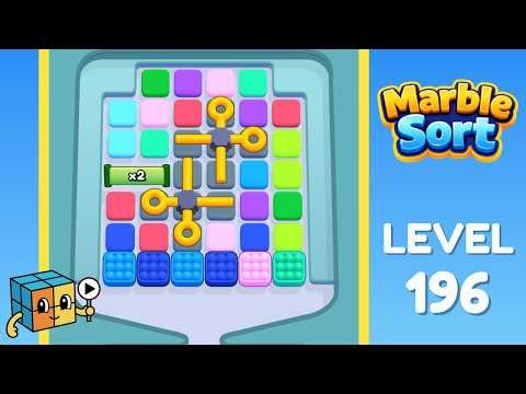 Marble Sort Level 196 Walkthrough Solution