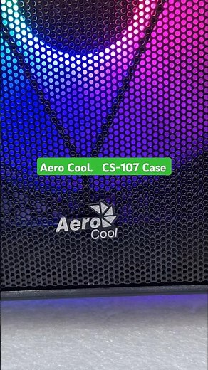 CS-197 MINI TOWER CASE LOOKS #aerocool