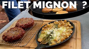 Beef tenderloin and the filet mignon are considered tender cuts but they ain't got nothing on this gourmet method. Taking heritage angus beef and giving it the full works treatment to create a burger like no other. | BBQ Pit Boys