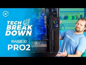 The Raise3D Pro2 Plus Massive Dual Extrusion 3D Printer // Product Highlights