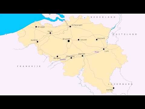 Topografie Referentiekaart België (WDM Aardrijkskunde 1)