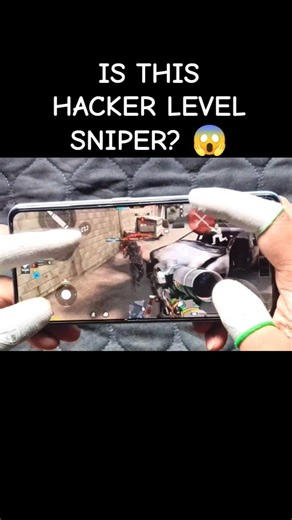 IS THIS HACKER LEVEL SNIPER? 😱 | 4 Finger Gyroscope Handcam CODM #codm #cod #codmobile