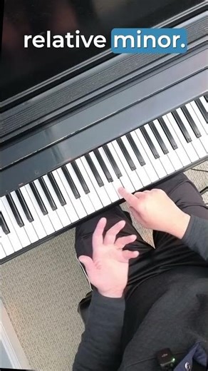 How to Find Any Relative Minor in Seconds #shorts