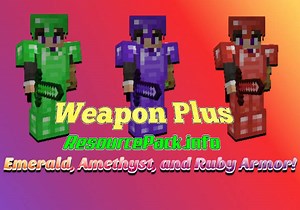 WeaponsPlus Resource Pack for 1.21.6 – 1.20.6 – 1.19.4