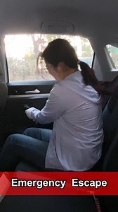 27K views · 445 reactions | Emergency! How to escape from being trapped in a car! #driving#manual#car#tips#skills#learncar#carsoft#mechanic#automobile | LearnCar | Facebook