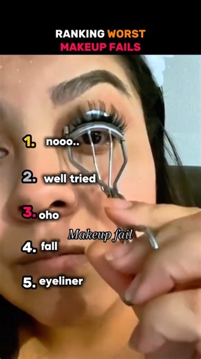 Ranking the worst makeup fails part 1