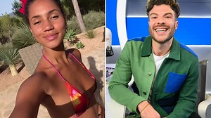 Vick Hope wows in bikini & pays tribute to former Radio 1 co-star