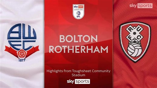 Bolton 0-1 Rotherham