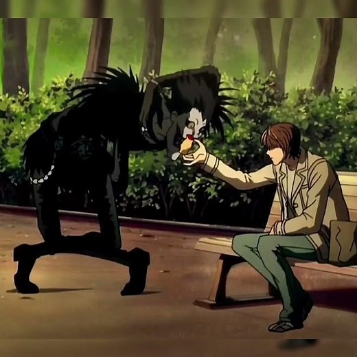لايت و ريوك انمي 📝Death note