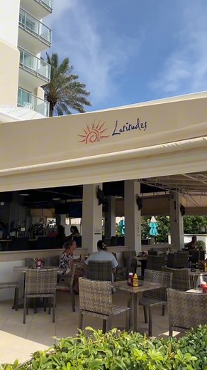 No need to go far — from sunrise to sundown, Latitudes serves it all with unbeatable coastal views. 🌅 | Hollywood Beach Marriott