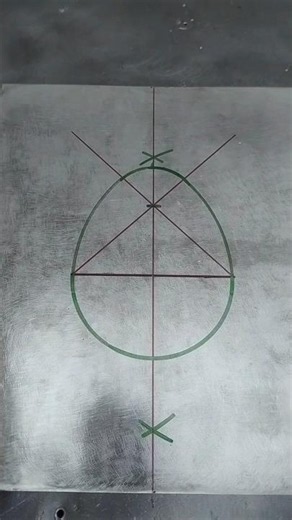 How to draw a perfect egg shape with geometry!