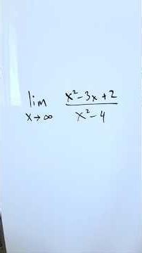 Guide to solving Rational Function Limits