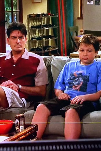 Charlie Harper Faces Karma in Iconic Scene