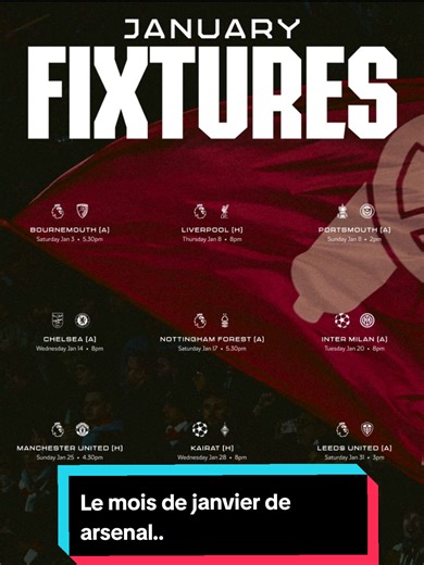 Va pas falloir jouer au con 😂😂#arsenal #calendrier #premierleague #ldc #football