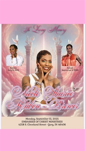 The homegoing service was a testimony to a life well lived. I am thankful that I got to witness so much love shown to honor the memory of Nicole S Mabon-Brewer It was still difficult to attend a funeral for someone who was always so full of life, but I got through the day because God is so faithful, I had my husband on my left and my A1 from Day 1 on my right. I am thankful to God for being so gracious to bless me with amazing people to travel through life. #EncouragementGoesALongWay #SupportGoe