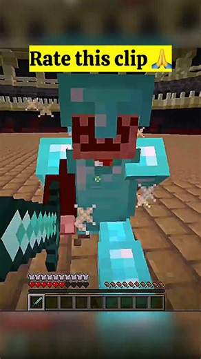 Rate this clip (Sword PvP) #minecraft #viral #gaming