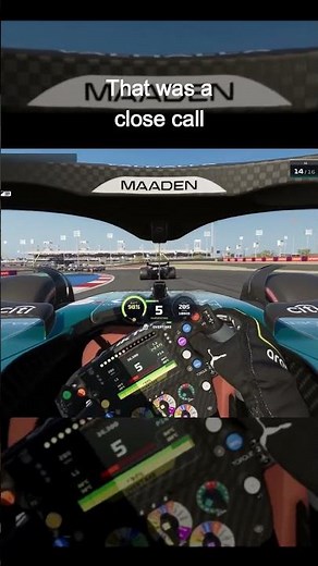 F1 25 Close call #gameplay #f1 #shorts #subscribe