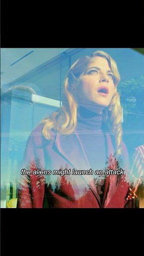 For the first time, humans have encountered aliens descending to Earth #movie #fypシ #film