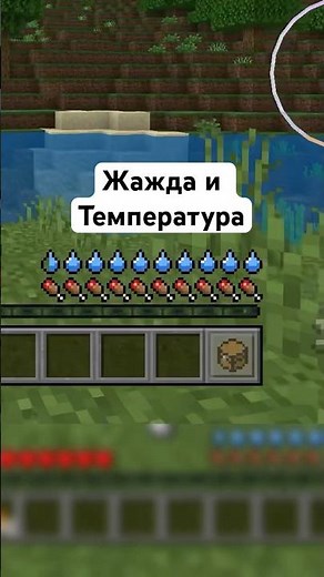 Temperature and Thirst Scale for Survival in #minecraft bedrock | #mods #minecraft #bedrock