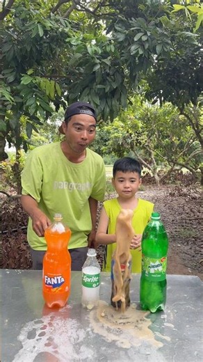 Mirinda, Sprite, Fanta, Pepsi VS mentos