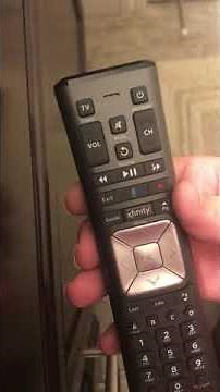 2 min: Change Comcast Xfinity batteries in REMOTE. 2 AA batteries