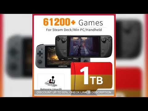 JMachen 1TB Game TF Card Latest Batocera.Linux 39 51400+ Games for PS3/PS2/PS1/PSP/N64/MAME/SS for S