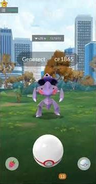 “Genesect Raid ⚡ Can I Catch It?! 😱 | Pokémon GO Shorts'' #pokemongo #pokemoncommunity