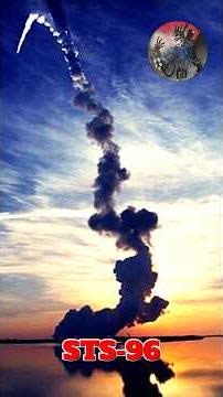 STS-96 Launch And Booster Separation.