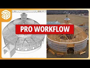 PRO Timber Frame Workflow in SketchUp with Mike Beganyi
