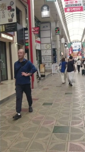 【大阪】お盆休み昼の心斎橋筋商店街（北心斎橋）を歩く。2026年8月