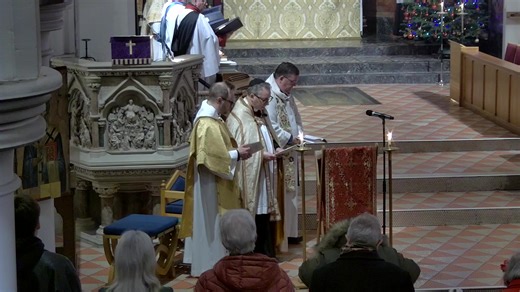 Fr Neil presides at our Mass on this very holy night. Musical Director: Rick Erickson For the Order of Service please visit https://saintnics.com/whatson/christmas-2024/ We are members of the Planned Giving Scheme. To make a donation please visit https://www.parishgiving.org.uk/donors/find-your-parish/guildford-st-nicolas-guildford/ or scan the QR code at the end of the service. | Saint Nicolas' Parish Church, Guildford