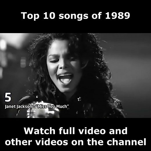 Top 10 songs of 1989