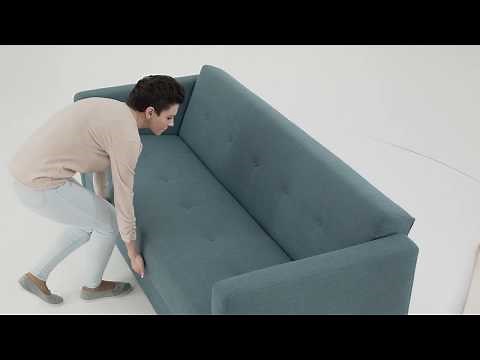 Tibor Click Clack Sofa Bed with Storage