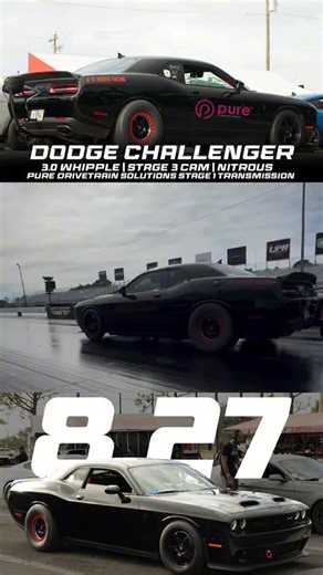 Pure Drivetrain Solutions on Instagram: "NEW PB! @mvanzile4 with our Stage 1 Transmission and Billet Stator Race Converter! 8.27 @ 166mph 🌐VISIT OUR WEBSITE🌐 www.PureDriveTrainSolutions.com #puredrivetrainsolutions #PDS #madeintheusa🇺🇸 #transmission #drivetrain #trackhawk #trx #twinturbo #turbo #boost #v8 #racecar #usa #hellcat #srt #dodge #challenger #charger #demon #redeye"