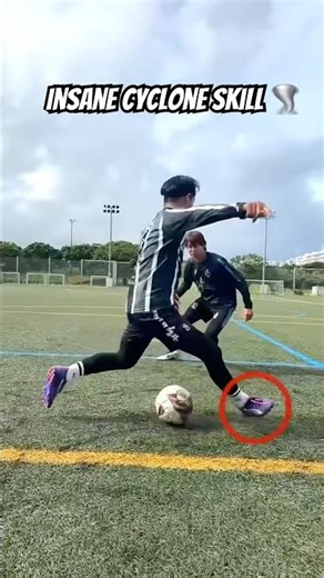 Cyclone Football Skill Tutorial 🌪️🔥 #football