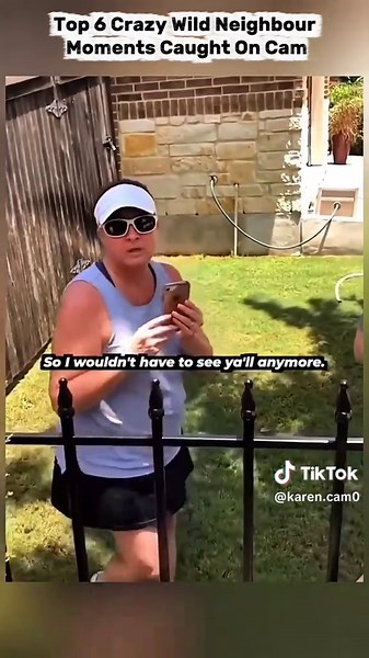 Top 6 Crazy Wild Neighbor Moments Caught On Cam #karens #karensgoingwild #karensoftiktok #cops #police