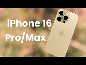 The True Camera Phone - iPhone 16 Pro and 16 Pro Max Full Review! (Real World Review)