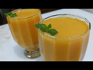 2 Ingredients Mango Smoothie | How to make a mango smoothie without yogurt