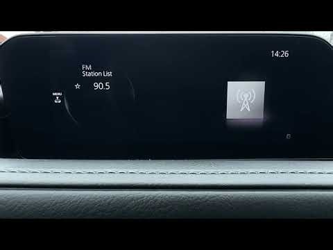 How to configure the PTY (radio) function on a Mazda CX-30