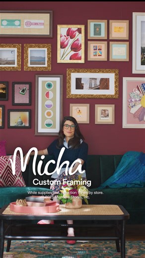 Turn those blank walls into works of art with Michaels Custom Framing 🎨 🖼️ | Michaels Stores
