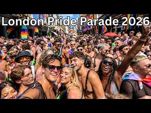 🇬🇧 London Pride Parade 2026 🌈🔥 SOHO & Central London PACKED Beyond Belief (4K)