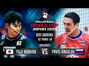 Highlights | Japan vs. Russia | Yuji Nishida vs. Pavel Kruglov | World Cup 2019