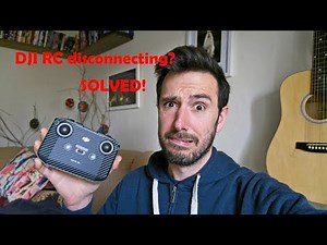 DJI RC disconnecting from device issue - SOLVED / FIXED!