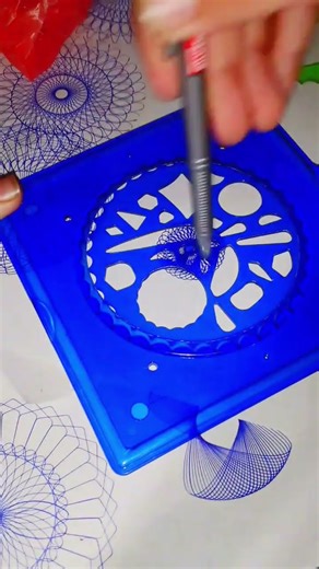 How to spirograph design set 📐 🥺🔚|| #shorts #shortsvideo #shortvideo #shortsfeed #artyoutubeshorts